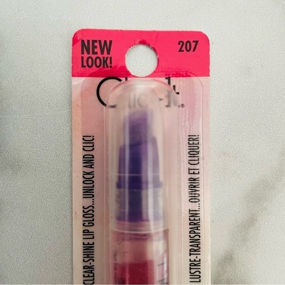 Bonne Bell Y2K Hype Cherry Strawberry Clic-It Clear Shine Lip Gloss- NIB - Picture 2 of 6